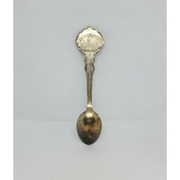 New Hampshire Purple Finch And Lilac Perfection Celest Holland Mini Silver Spoon - Picture 2 of 9